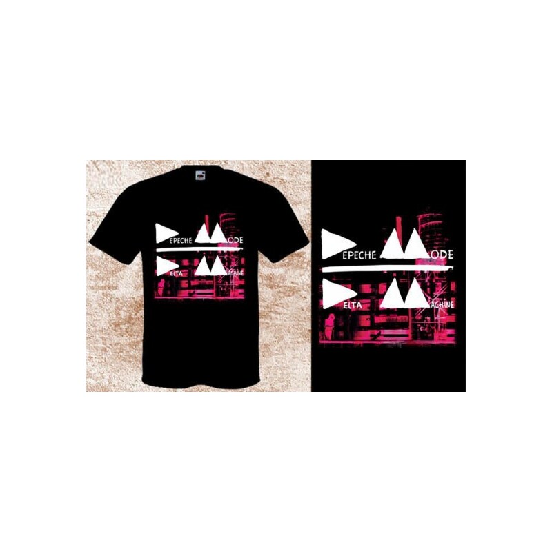 Fruit of the Loom Depeche Mode - Delta Machine Pink Cover (tričko) 65614594