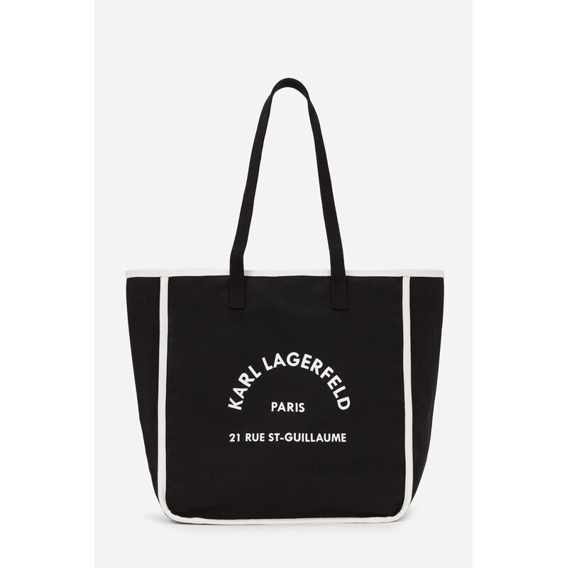 TAŠKA KARL LAGERFELD K/RSG CANVAS B/W SHOPPER 65617436