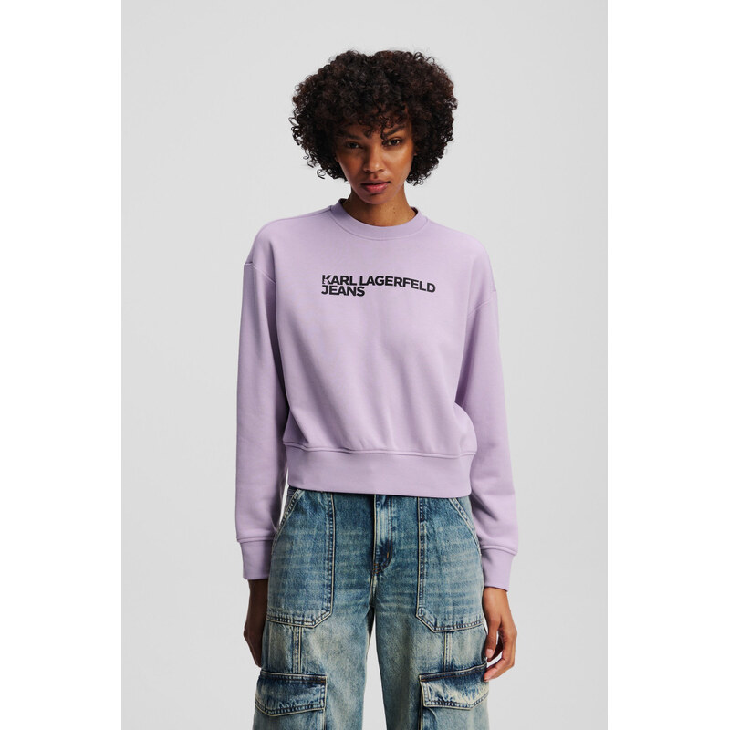 MIKINA KARL LAGERFELD JEANS KLJ REG ESSENTIAL LOGO SWEAT 65617441