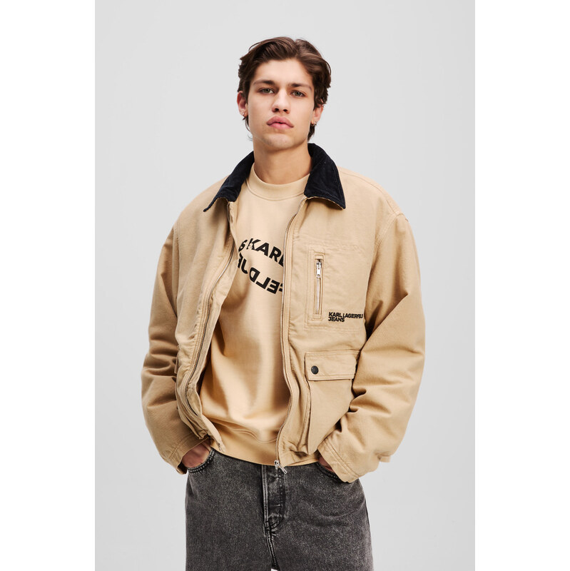 BUNDA KARL LAGERFELD JEANS KLJ WORKWEAR CANVAS JACKET 65617448