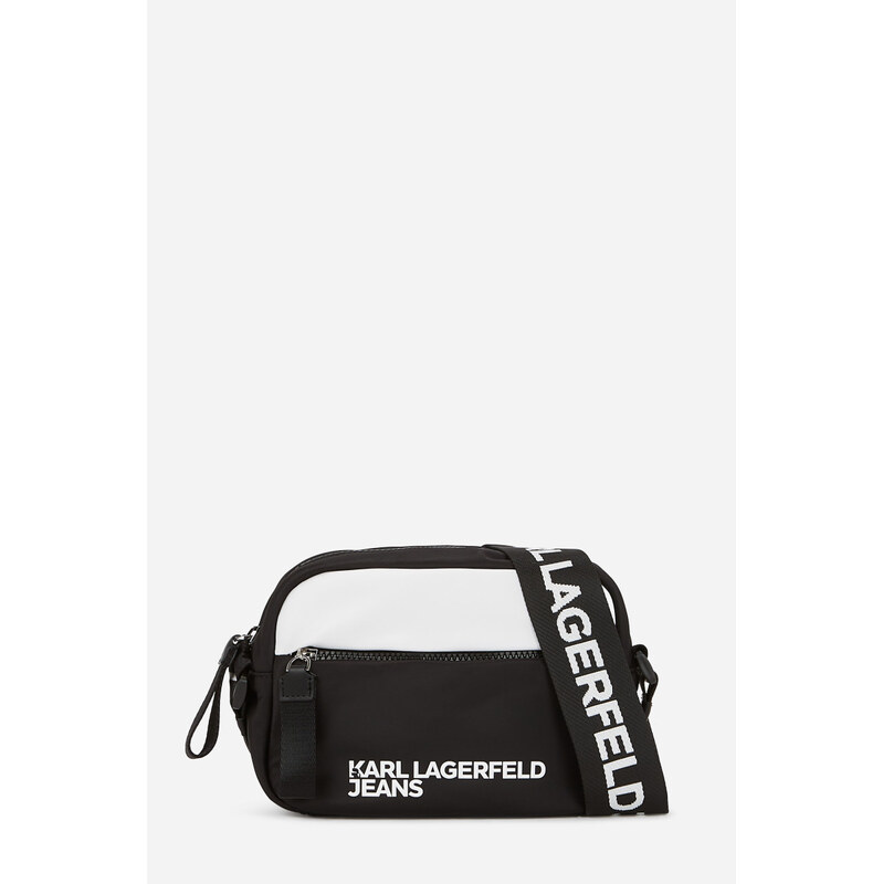 CROSSBODY KARL LAGERFELD JEANS KLJ ESSENTIAL NYLON CB B/W 65617476