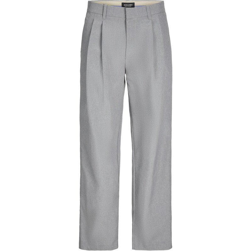 JACK & JONES Chino nohavice JPSTBill JJDaytona sivá melírovaná 65644388