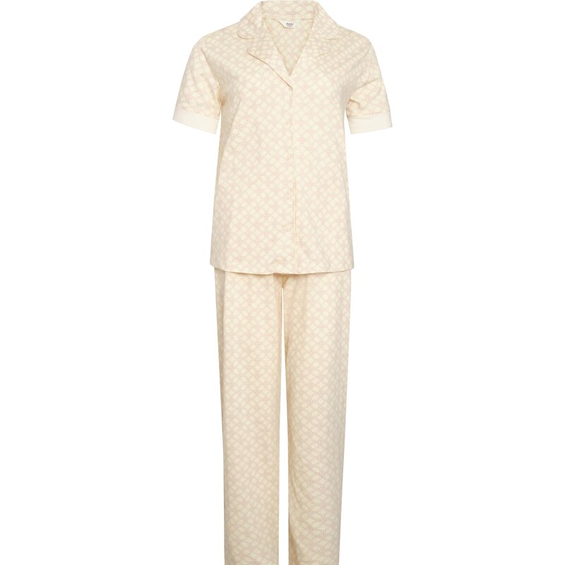 Dagi Pyžamo krémová / svetložltá 65665139