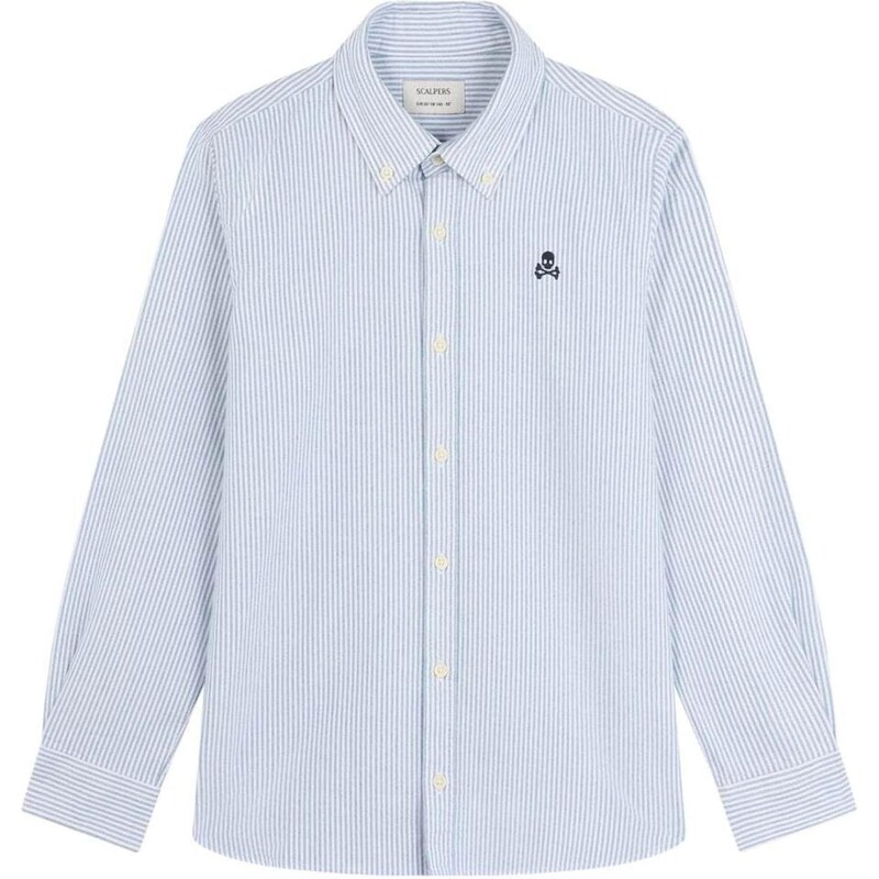 Scalpers Košeľa modrá / zmiešané farby 65891063