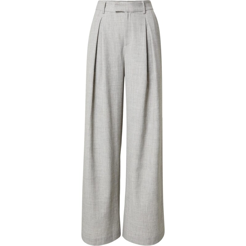 noar studios Plisované nohavice sivá 65731632