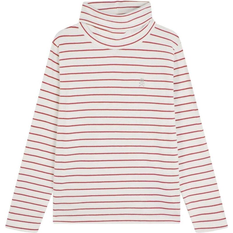 Scalpers Tričko béžová / červená 65661329