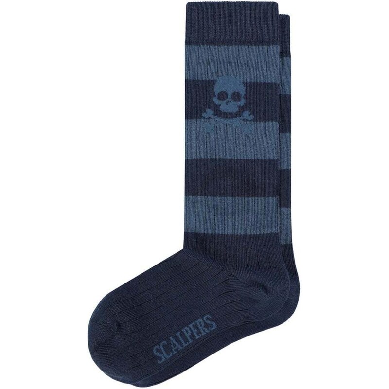 Scalpers Ponožky modrá / námornícka modrá 65662076