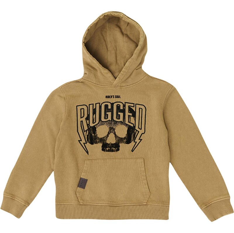 KOROSHI Mikina horčicová / čierna 65890163