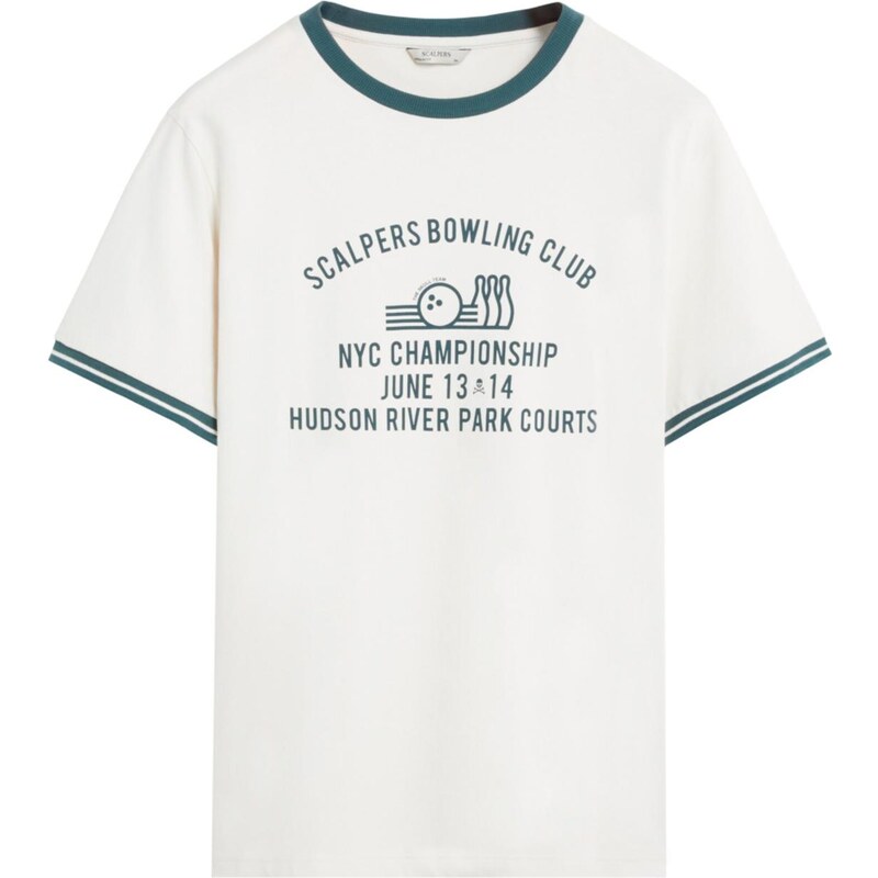 Scalpers Funkčné tričko tmavomodrá / zmiešané farby 65663566