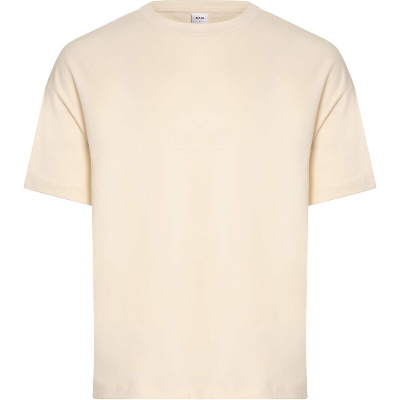 Dagi Tričko šedobiela 65894233