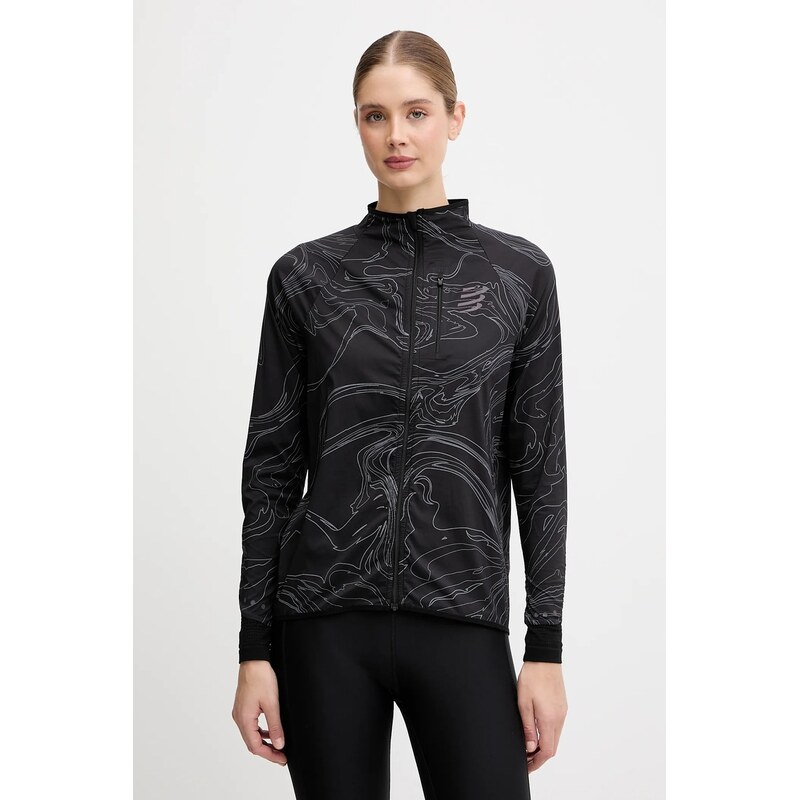 Tréningová bunda Compressport Hurricane Windproof 65620201