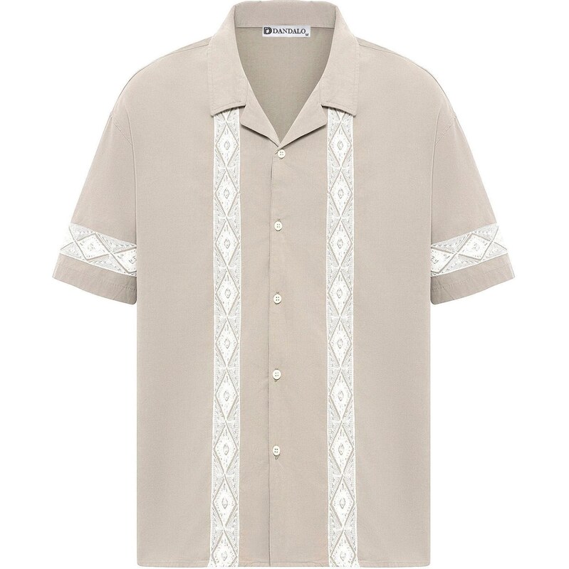 Dandalo Košeľa béžová / biela 65654077