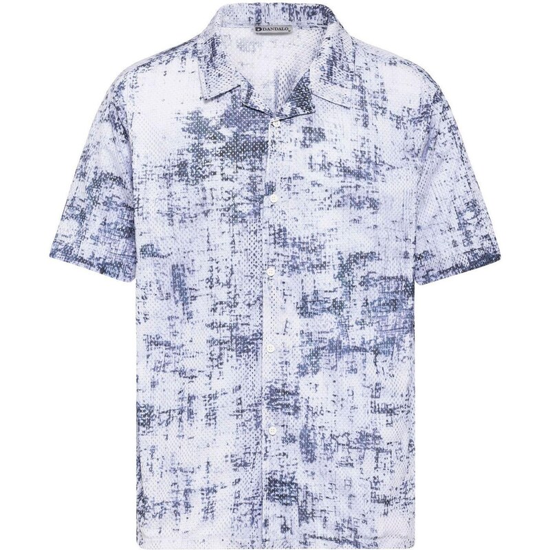 Dandalo Košeľa dymovo modrá / antracitová / biela 65656523