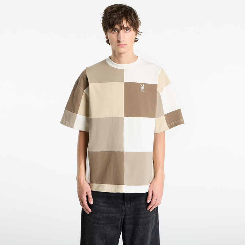 Tričko Playboy x FTSHP Patchwork Tee UNISEX Cream S 65623638