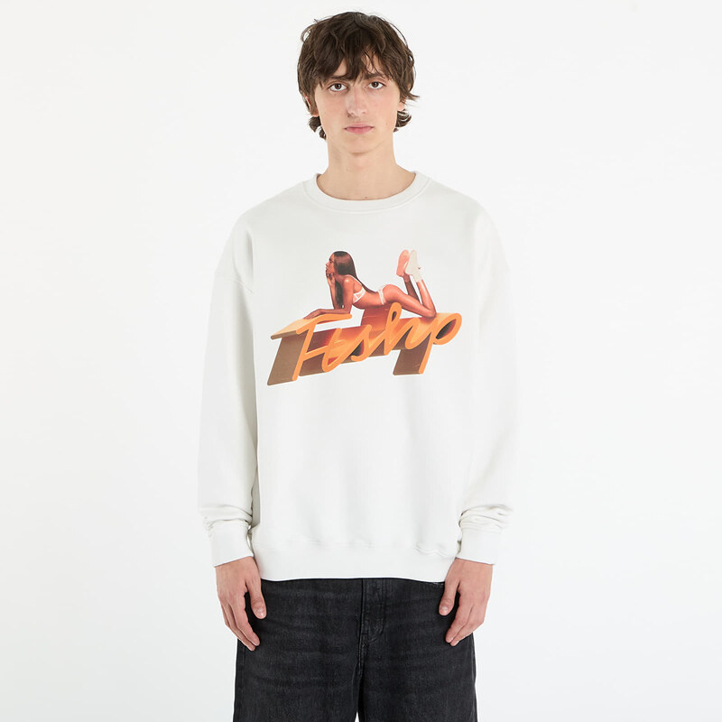 Mikina Playboy x FTSHP Crewneck UNISEX Off White XXL 65623636