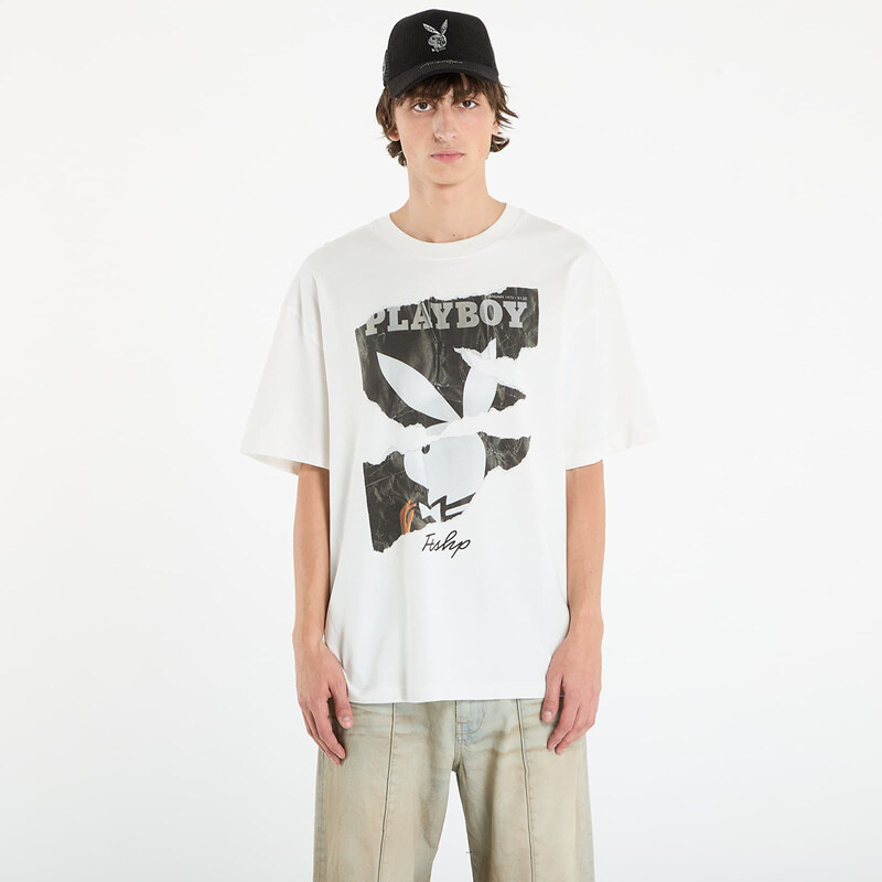 Tričko Playboy x FTSHP Cover Tee 1974/1 UNISEX Off-White M 65623111