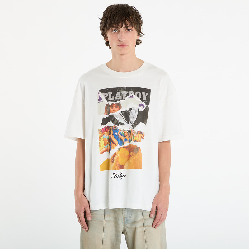 Tričko Playboy x FTSHP Covers Tee UNISEX Off-White M 65623634
