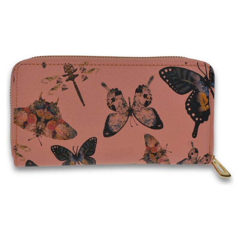 JOHN-C Dámska ružová peňaženka LANA 65620987