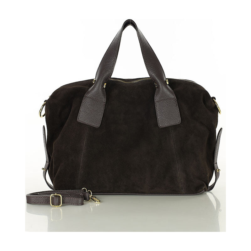 MARCO MAZZINI Dámska kabelka hobo z prírodnej kože | čierna s288c 65622128