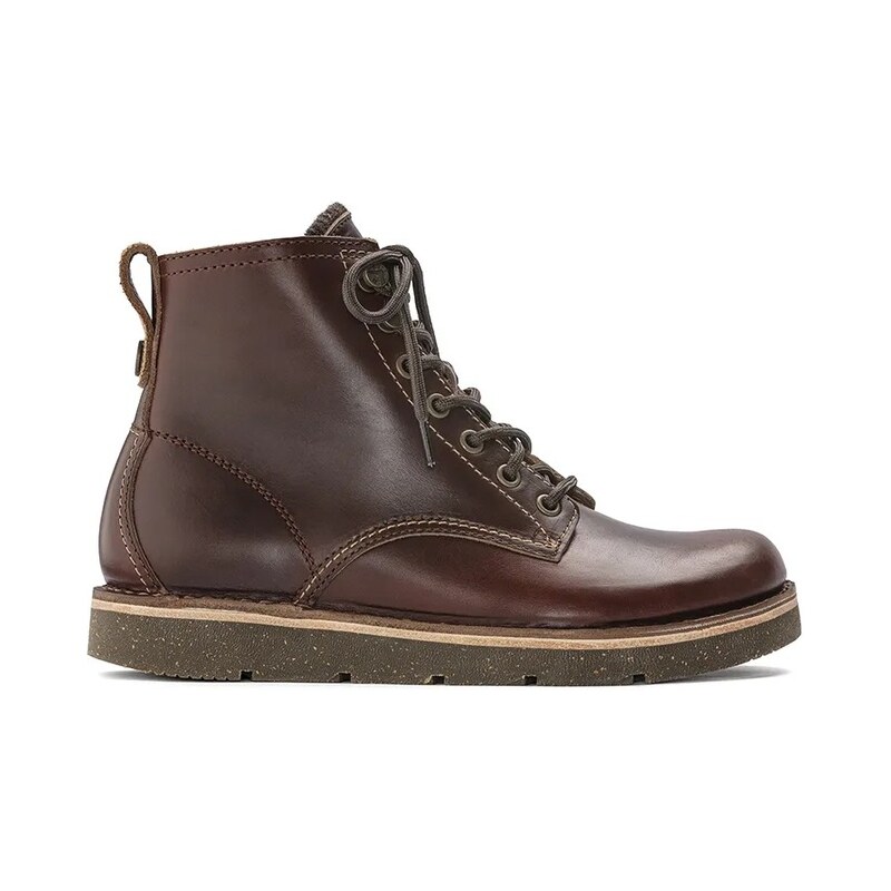 Kožené vysoké topánky Birkenstock Birmingham Lace Mid M 65666116