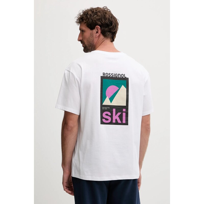 Bavlnené tričko Rossignol WATERFALL RELAX 65622532