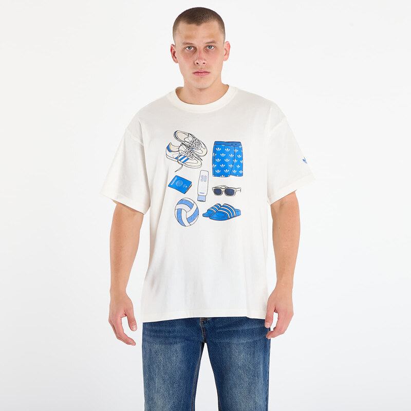 adidas Originals Tričko adidas Stuff Tee Off White M 65386108