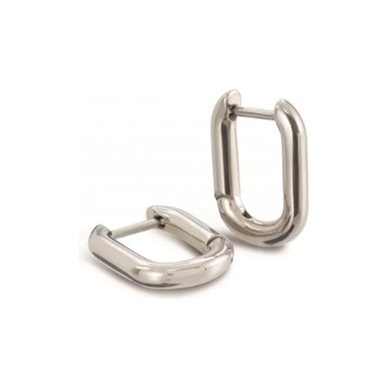 Boccia Titanium Luxusné oválne titánové náušnice 05060-01 66579223