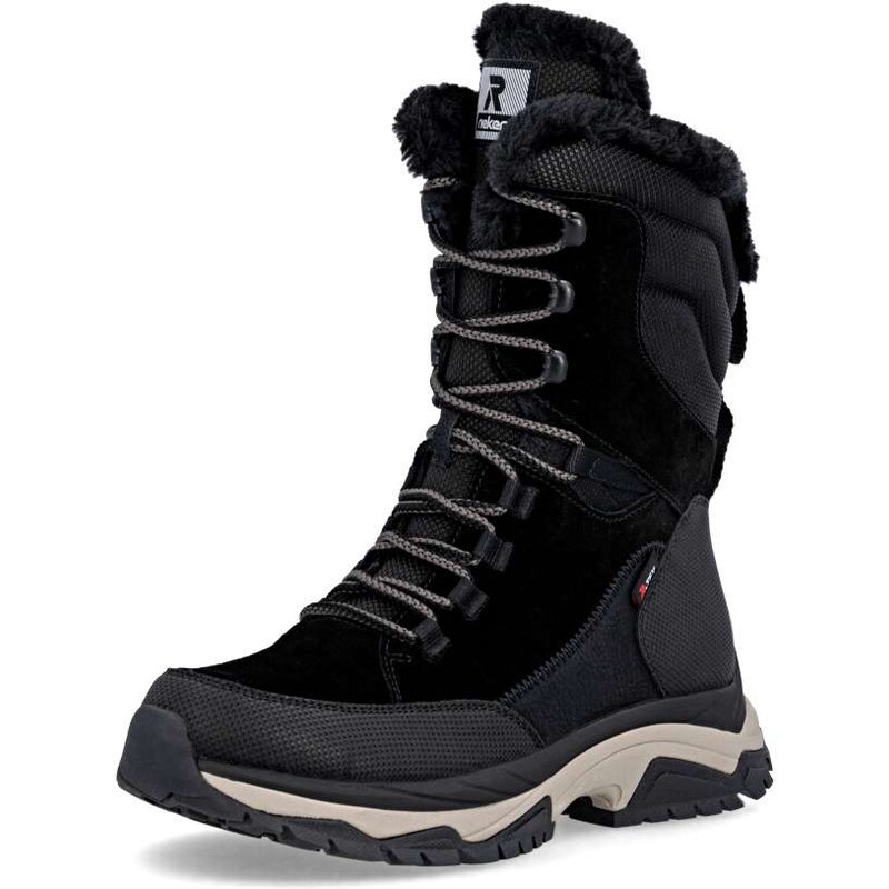 Dámska členková obuv RIEKER W3972-00 čierna W5 65624504