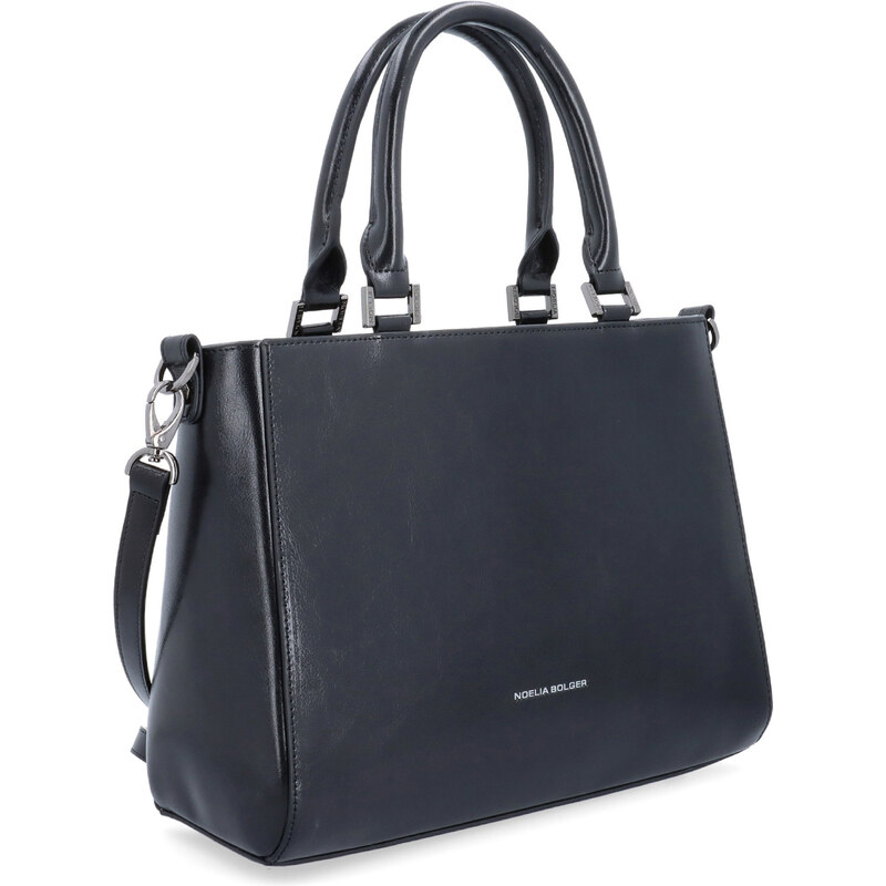 Kožená kabelka do ruky Noelia Bolger čierna NB 0081 C 65626060