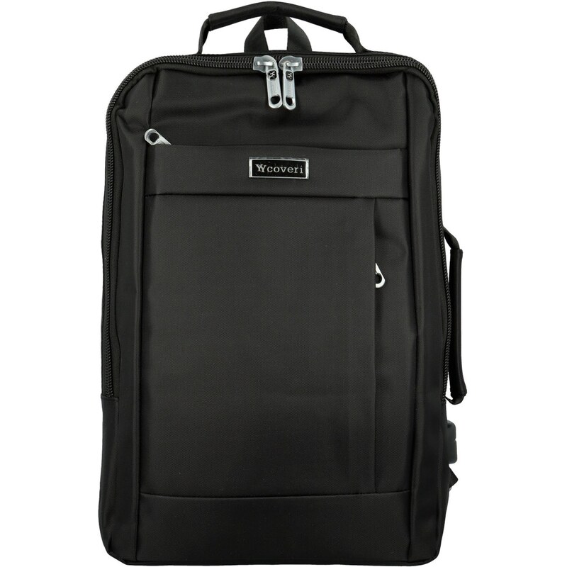 Coveri World Batoh čierny - Coveri Reto čierna 65685286