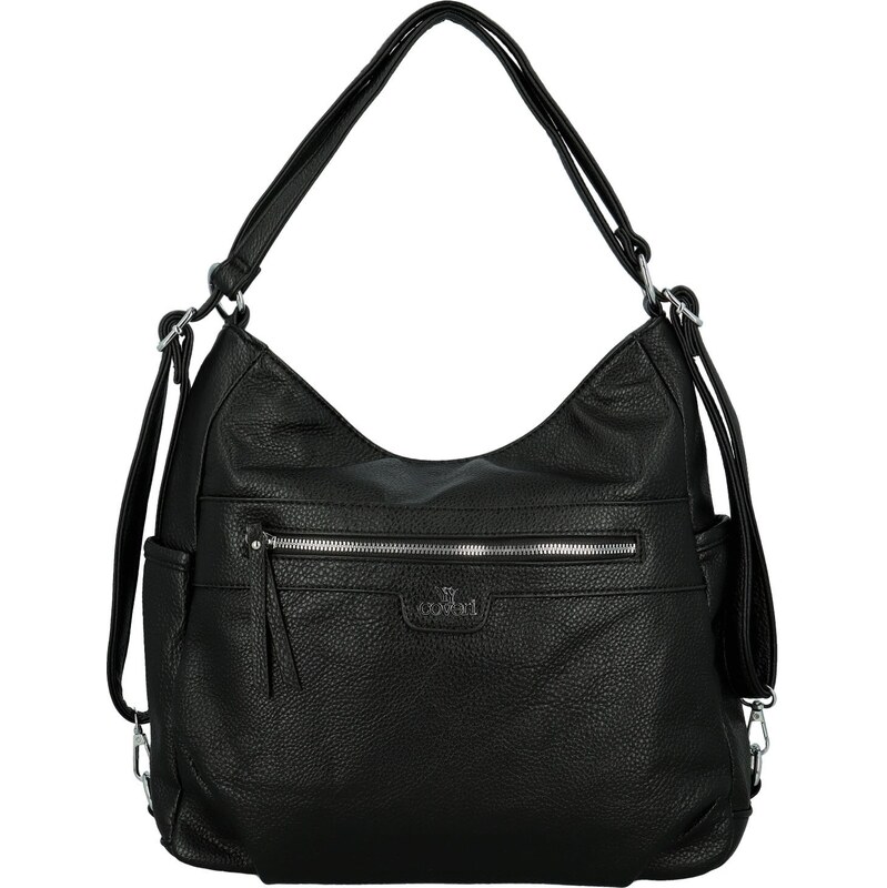Coveri World Dámsky kabelko/batoh čierny - Coveri Jeton čierna 65685279