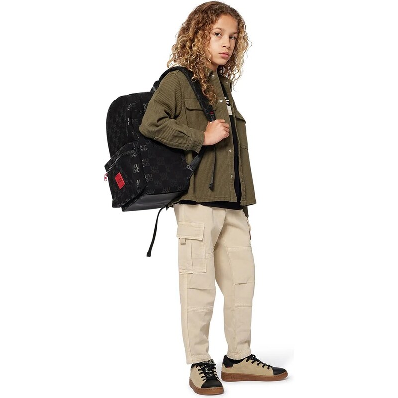 Detské bavlnené nohavice HUGO 65633303