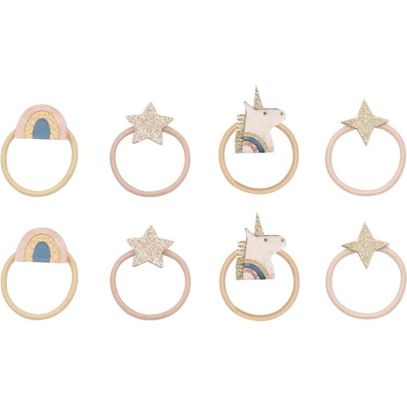MIMI & LULA Gumičky do vlasov Celeste Unicorn – set 8 ks 65626258