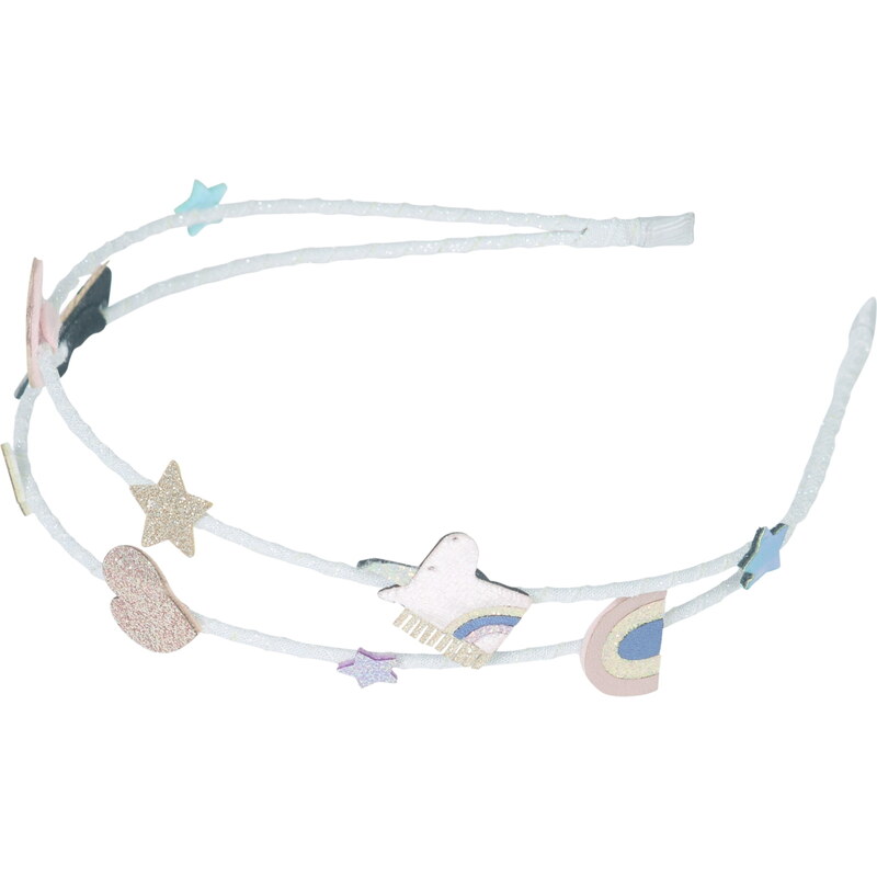 MIMI & LULA Čelenka do vlasov Alice Double Unicorn 65626264