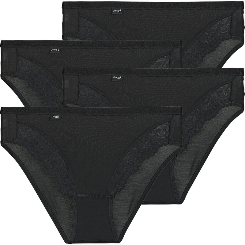 Sloggi Klasické nohavičky Romance Tai PACK DE 4 Sloggi 65627772