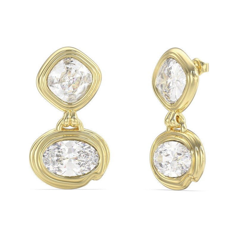 Guess Elegantné visiace náušnice s kryštálmi Mamounia JUBE05313JWYGT/U 66586506