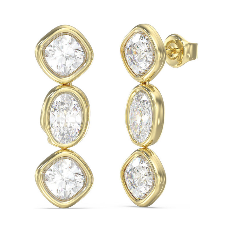 Guess Visiace náušnice s čírymi kryštálmi Mamounia JUBE05312JWYGT/U 66591451