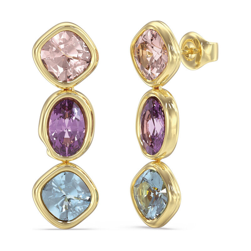 Guess Visiace náušnice s farebnými kryštálmi Mamounia JUBE05312JWYGMCT 66592737