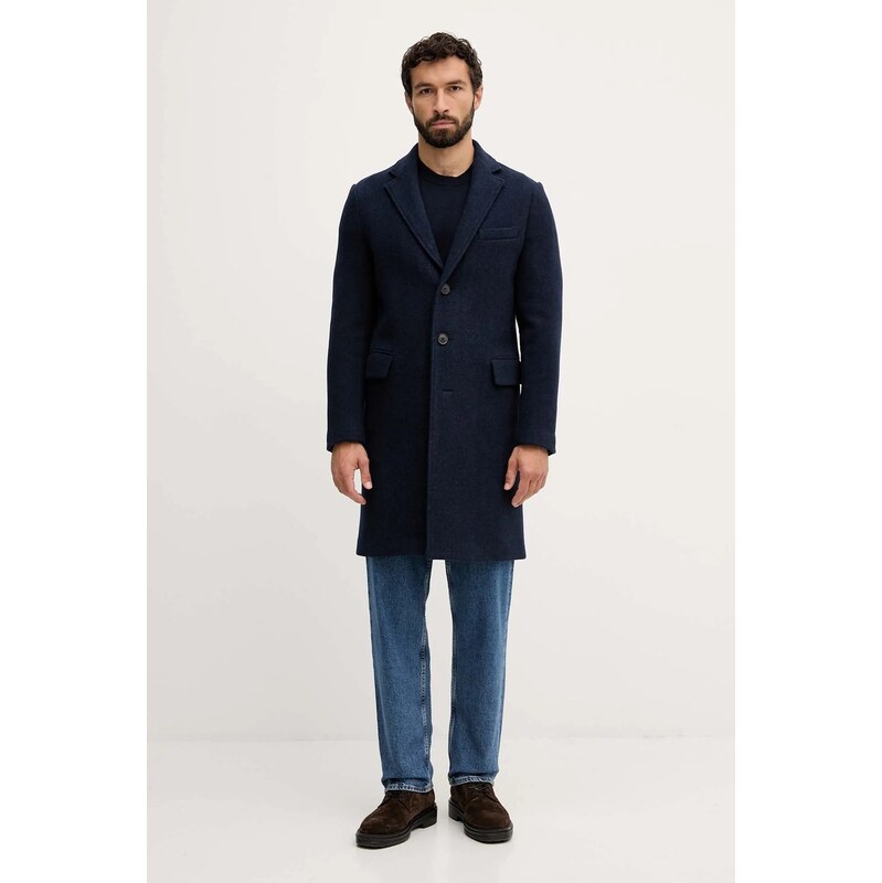 Kabát s prímesou vlny United Colors of Benetton 65627867