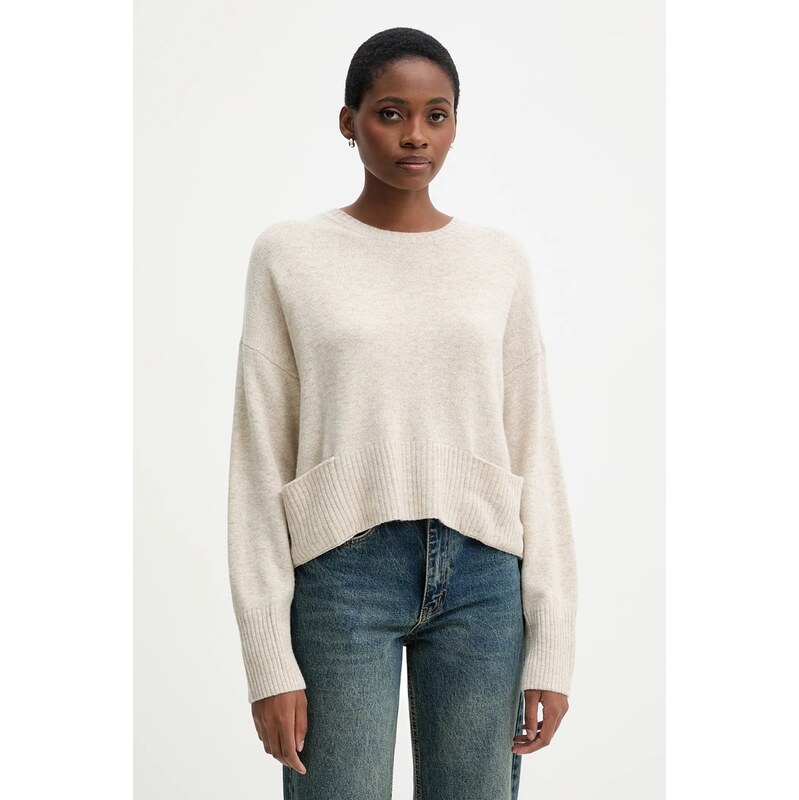 Sveter s prímesou vlny United Colors of Benetton 65627949