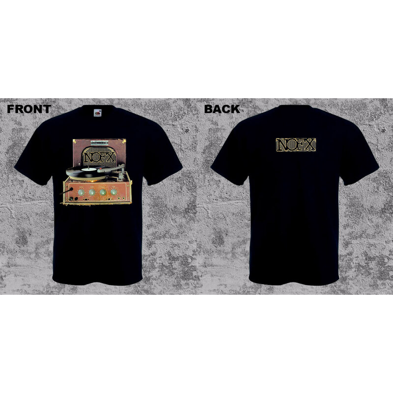 Fruit of the Loom NOFX - Single Album (tričko) 65628090