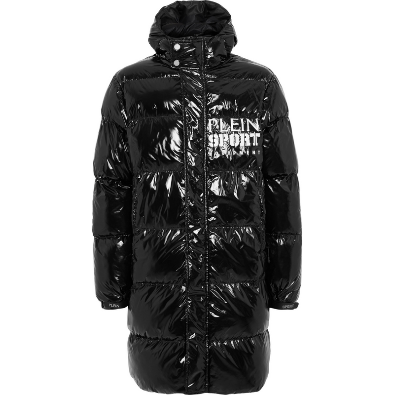 PLEIN SPORT Long Down Black bunda 65628459