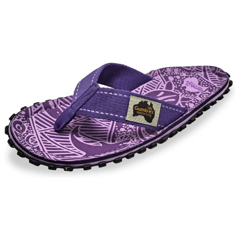 Žabky Gumbies Islander Unisex Purple Signature GU-FFISL151 žabky 65720420