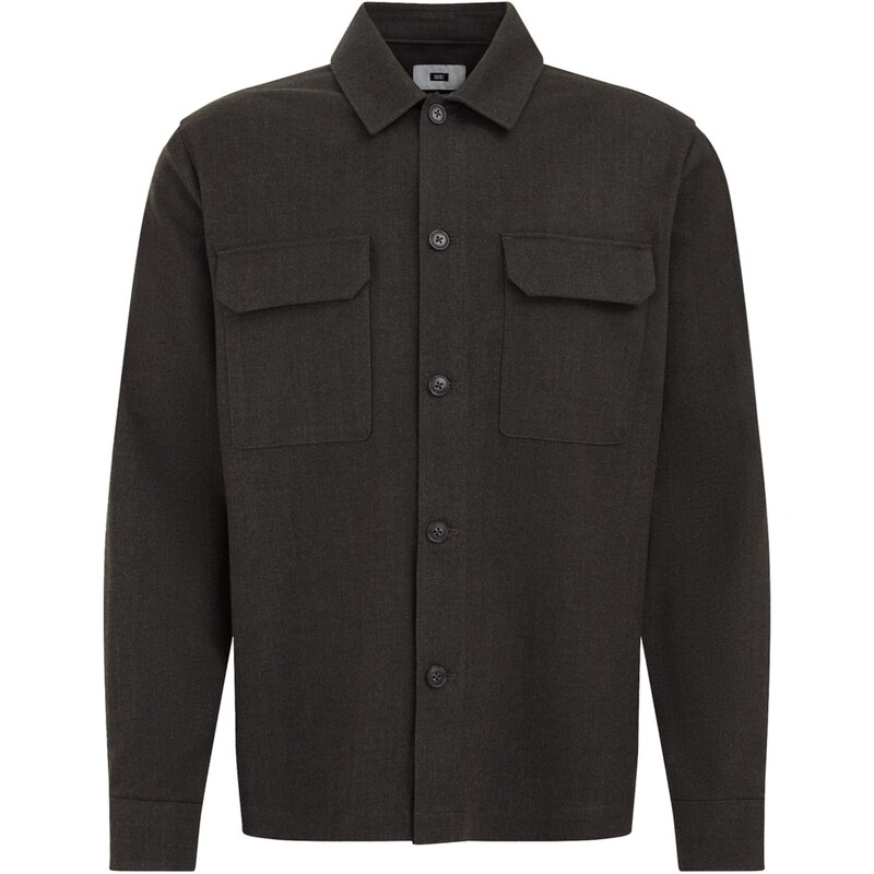 WE Fashion Prechodná bunda tmavohnedá 65464685