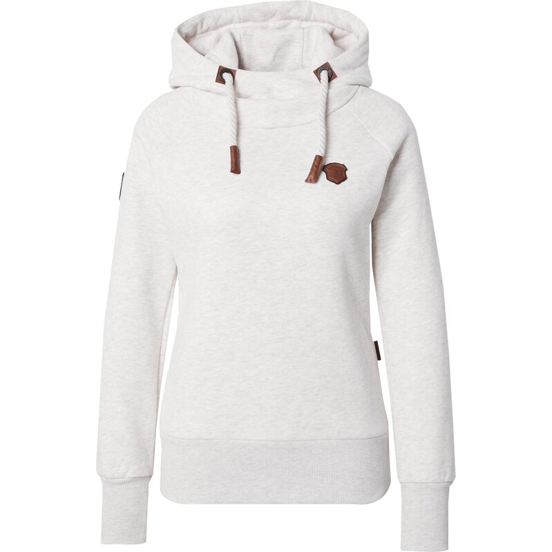 naketano Mikina hnedá / sivá melírovaná 62908077