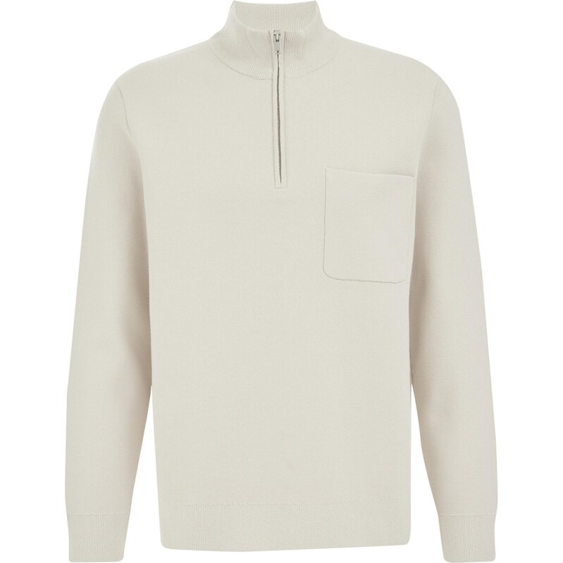 WE Fashion Sveter kamenná 65662040