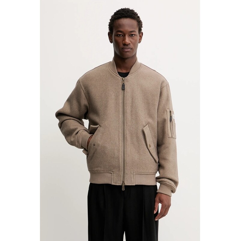 Bomber bunda s prímesou vlny Guess Jeans 65633319