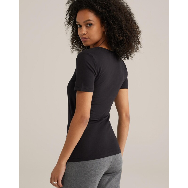 WE Fashion Tričko čierna 65885097