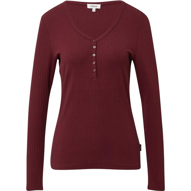 s.Oliver Tričko bordová 65658911