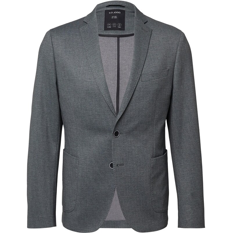 s.Oliver BLACK LABEL Sako tmavosivá 65992897